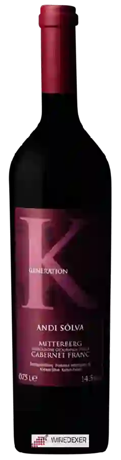 Weingut Andi Sölva - Generation K Mitterberg Cabernet Franc Weingut Andi Sölva - Generation K Mitterberg Cabernet Franc