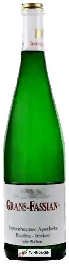 Weingut Grans-Fassian - Trittenheimer Apotheke Alte Reben Riesling - Trocken Weingut Grans-Fassian - Trittenheimer Apotheke Alte Reben Riesling - Trocken