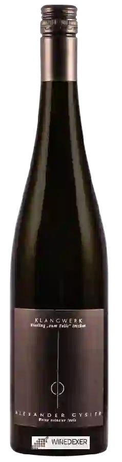 Weingut Gysler - Klangwerk Riesling Vom Helle Trocken Weingut Gysler - Klangwerk Riesling Vom Helle Trocken