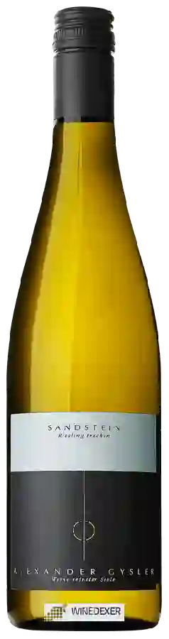 Weingut Gysler - Sandstein Riesling Trocken Weingut Gysler - Sandstein Riesling Trocken