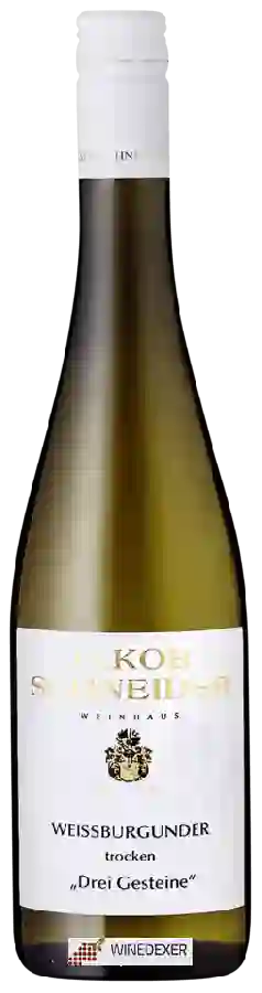 Weingut Jakob Schneider - Drei Gestein Weißburgunder Trocken Weingut Jakob Schneider - Drei Gestein Weißburgunder Trocken