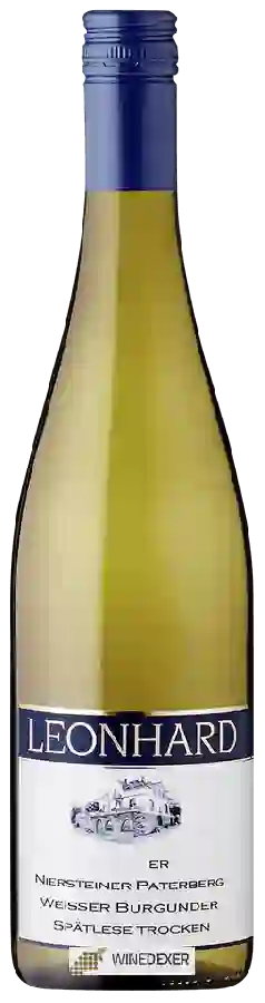 Weingut Leonhard - Niersteiner Paterberg Weisser Burgunder Spätlese Trocken