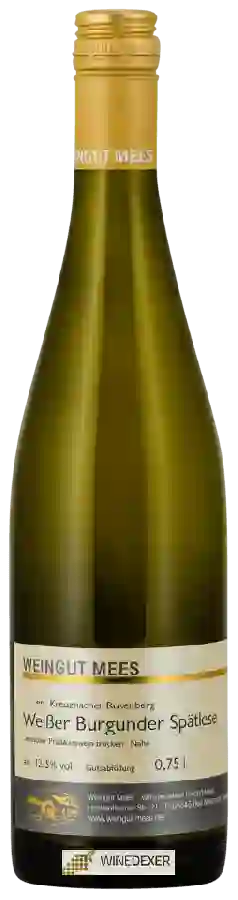 Weingut Mees - Kreuznacher Rosenberg Weissburgunder Spätlese