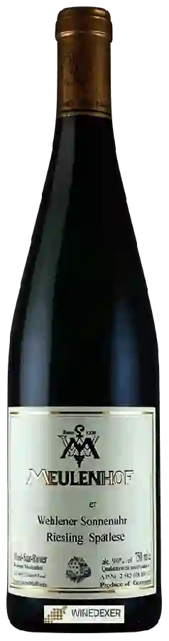 Weingut Meulenhof - Wehlener Sonnenuhr Riesling Spätlese Weingut Meulenhof - Wehlener Sonnenuhr Riesling Spätlese