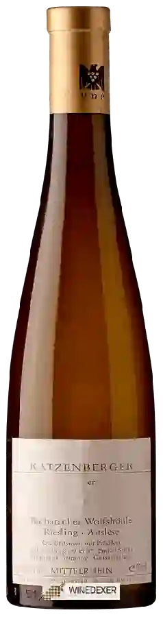 Weingut Ratzenberger - Bacharacher Wolfshöhle Riesling Auslese Weingut Ratzenberger - Bacharacher Wolfshöhle Riesling Auslese