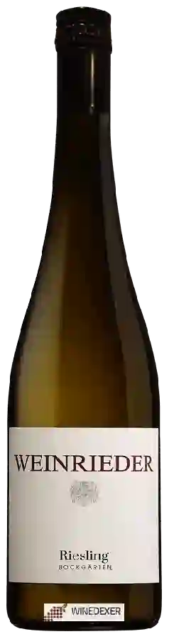 Weingut Weinrieder - Riesling Bockgärten Weingut Weinrieder - Riesling Bockgärten