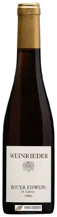 Weingut Weinrieder - Hölzer St. Laurent Roter Eiswein