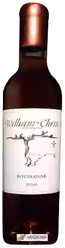 Weingut William Chris Vineyards - Roussanne