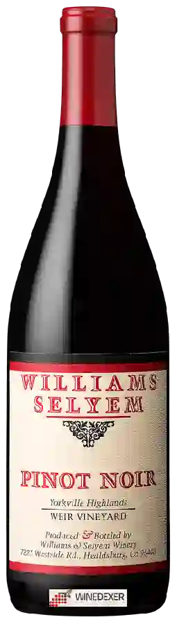 Weingut Williams Selyem - Weir Vineyard Pinot Noir