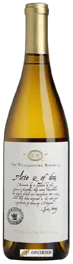 Weingut The Williamsburg - Acte 12 of 1619 Chardonnay Weingut The Williamsburg - Acte 12 of 1619 Chardonnay