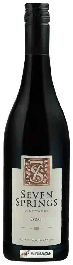 Weingut Seven Springs Vineyards - Syrah Weingut Seven Springs Vineyards - Syrah