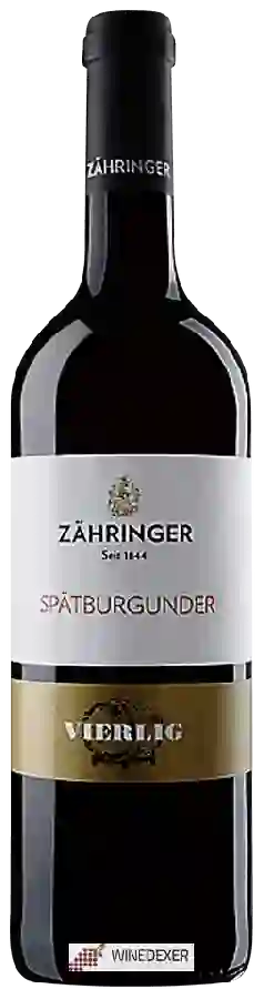 Weingut Zähringer - Spätburgunder Vierlig