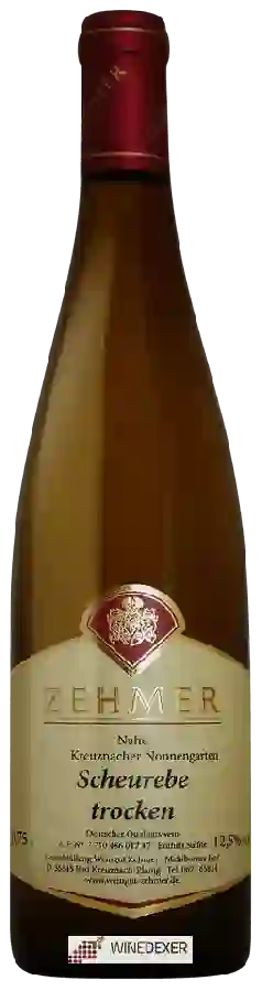 Weingut Zehmer - Kreuznacher Nonnengarten Scheurebe Trocken Weingut Zehmer - Kreuznacher Nonnengarten Scheurebe Trocken