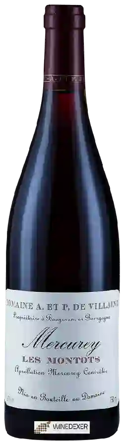Domaine A. et P. de Villaine - Les Montots Mercurey Domaine A. et P. de Villaine - Les Montots Mercurey