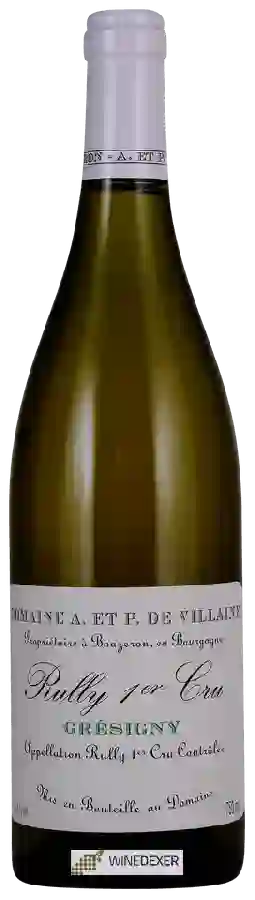 Domaine A. et P. de Villaine - Rully 1er Cru 'Gresigny' Domaine A. et P. de Villaine - Rully 1er Cru 'Gresigny'