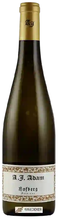 Winery A. J. Adam - Hofberg Auslese Riesling