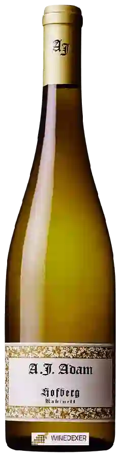Winery A. J. Adam - Hofberg Kabinett Riesling Winery A. J. Adam - Hofberg Kabinett Riesling