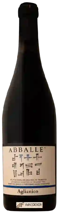 Winery Abballe' - Aglianico