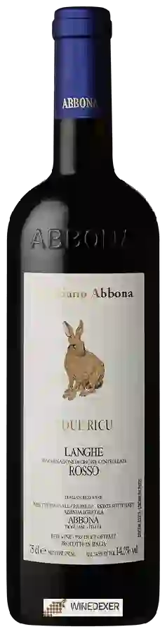 Winery Abbona - Langhe I Due Ricu Rosso Winery Abbona - Langhe I Due Ricu Rosso