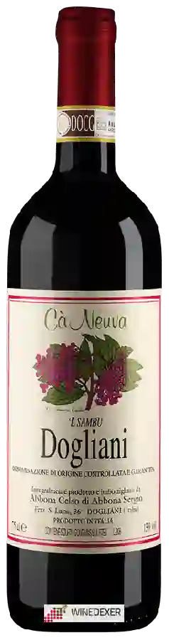 Winery Cà Neuva - 'L Sambu Dogliani Winery Cà Neuva - 'L Sambu Dogliani