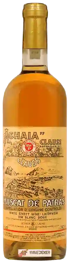 Winery Achaia Clauss - Muscat de Patras Winery Achaia Clauss - Muscat de Patras
