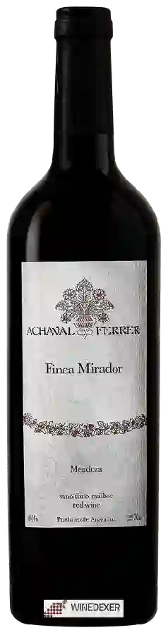 Winery Achaval-Ferrer - Finca Mirador Malbec Winery Achaval-Ferrer - Finca Mirador Malbec