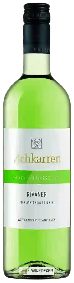 Winery Achkarren - Rivaner Trocken