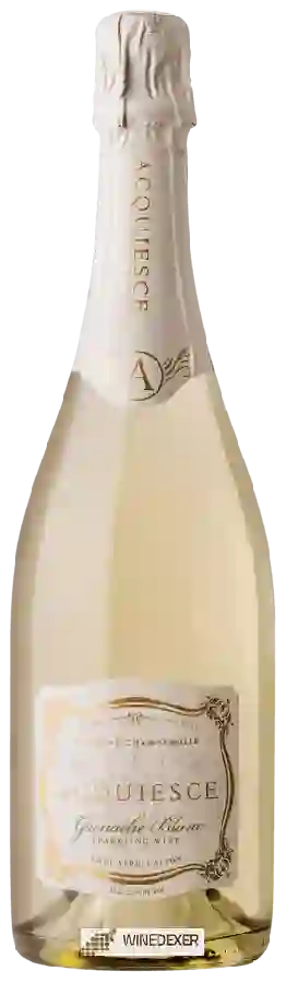 Winery Acquiesce - Sparkling Grenache Blanc