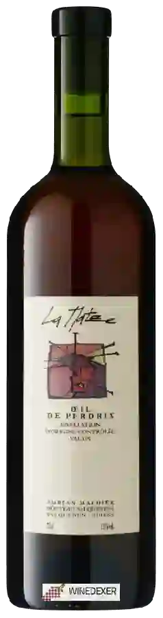 Winery Adrian et Diego Mathier - La Matze Oeil de Perdrix