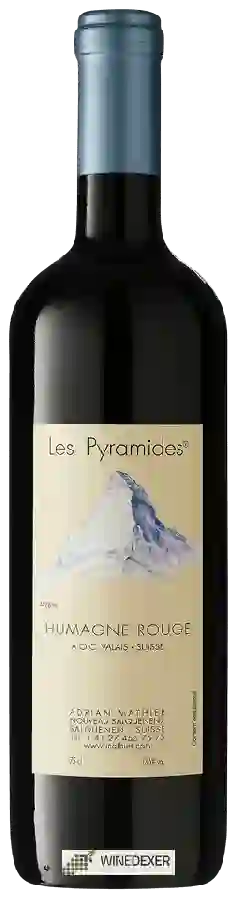 Winery Adrian et Diego Mathier - Les Pyramides Humagne Rouge Winery Adrian et Diego Mathier - Les Pyramides Humagne Rouge