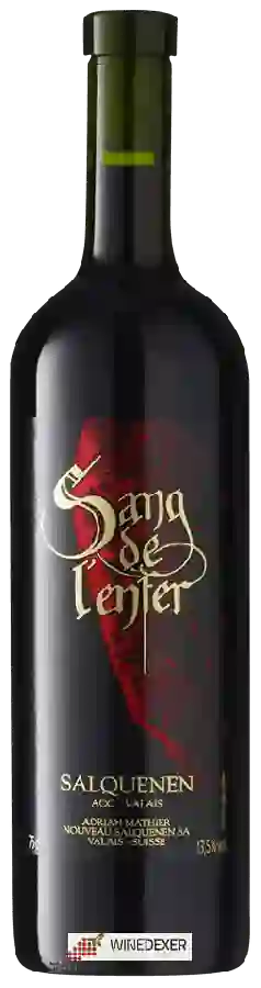 Winery Adrian et Diego Mathier - Sang de l'Enfer Winery Adrian et Diego Mathier - Sang de l'Enfer