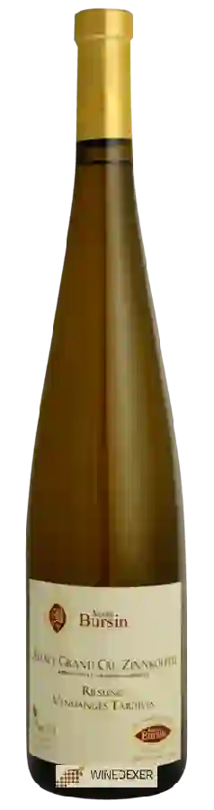 Winery Agathe Bursin - Riesling Vendange Tardive Alsace Grand Cru 'Zinnkoepflé'