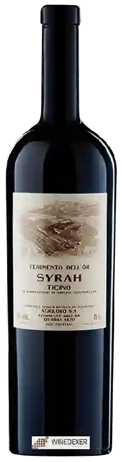 Winery Agriloro - Tenimento dell'Ör Syrah Winery Agriloro - Tenimento dell'Ör Syrah