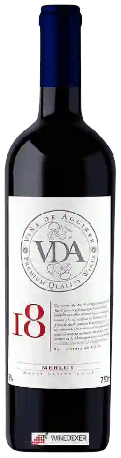 Winery Aguirre - 18 Merlot Winery Aguirre - 18 Merlot