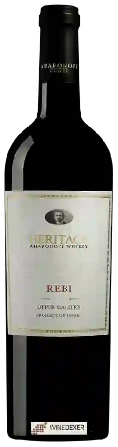Aharonoff Winery - Heritage Rebi Aharonoff Winery - Heritage Rebi