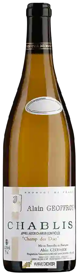 Winery Alain Geoffroy - Chablis 'Champ des Ducs'