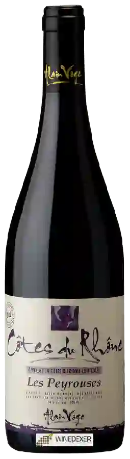 Winery Alain Voge - Côtes du Rhône 'Les Peyrouses' Winery Alain Voge - Côtes du Rhône 'Les Peyrouses'