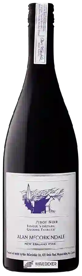 Winery Alan McCorkindale - Single Vineyard Legend Terrace Pinot Noir Winery Alan McCorkindale - Single Vineyard Legend Terrace Pinot Noir