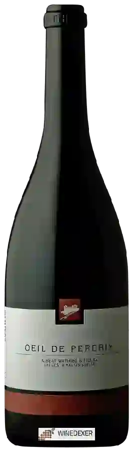 Winery Albert Mathier & Fils - Oeil de Perdrix Winery Albert Mathier & Fils - Oeil de Perdrix