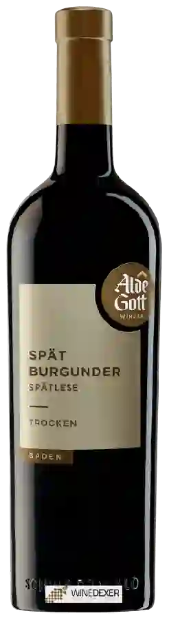 Winery Alde Gott - Spätburgunder Spätlese Trocken Winery Alde Gott - Spätburgunder Spätlese Trocken