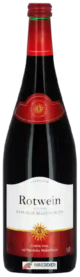 Winery Aldi - Rotwein Aus der Republik Mazedonien Lieblich Winery Aldi - Rotwein Aus der Republik Mazedonien Lieblich