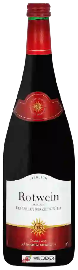 Winery Aldi - Rotwein Aus der Republik Mazedonien