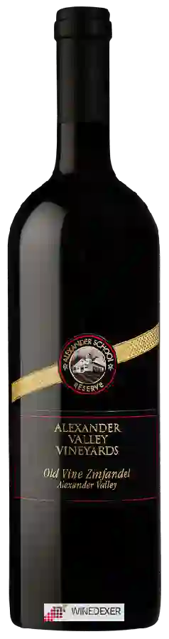 Winery Alexander Valley Vineyards - Alexander School Reserve Old Vine Zinfandel Winery Alexander Valley Vineyards - Alexander School Reserve Old Vine Zinfandel