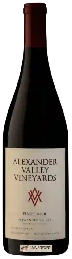 Winery Alexander Valley Vineyards - Estate Pinot Noir Winery Alexander Valley Vineyards - Estate Pinot Noir
