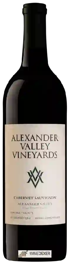 Winery Alexander Valley Vineyards - Organically Grown Estate Cabernet Sauvignon Winery Alexander Valley Vineyards - Organically Grown Estate Cabernet Sauvignon