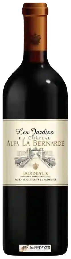 Château Alfa La Bernarde - Les Jardins du Château Alfa la Bernarde Bordeaux Château Alfa La Bernarde - Les Jardins du Château Alfa la Bernarde Bordeaux
