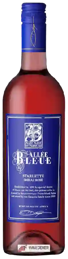 Winery Allée Bleue - Starlette Shiraz Rosé