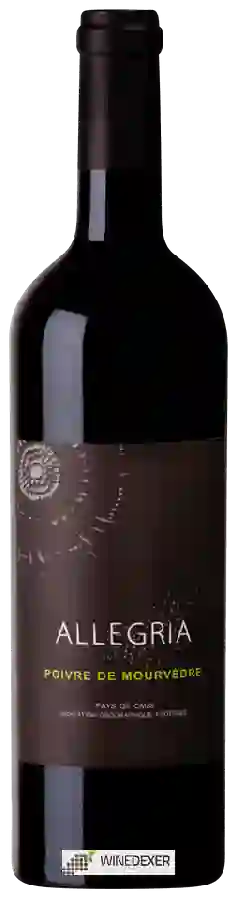 Winery Allegria - Poivre de Mourvèdre Winery Allegria - Poivre de Mourvèdre