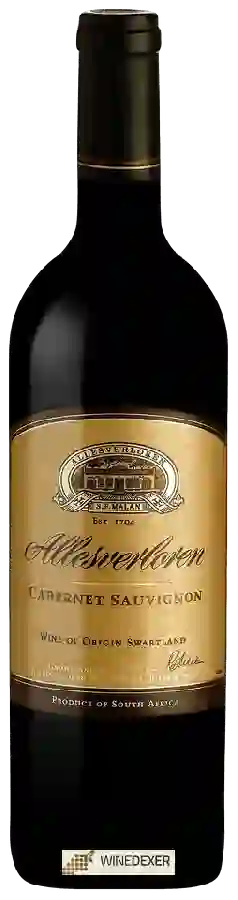 Winery Allesverloren - Cabernet Sauvignon Winery Allesverloren - Cabernet Sauvignon