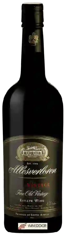 Winery Allesverloren - Fine Old Vintage